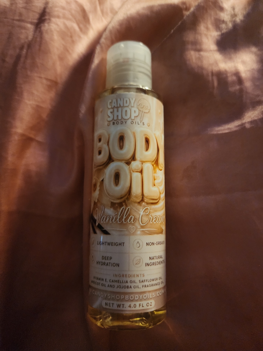 Candy Shop Moisturizing Vanilla Cream Body Oil!! Hydrating!!